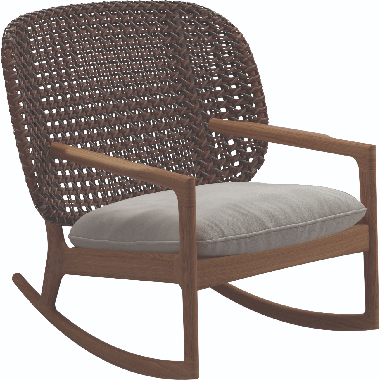 Gloster Kay Low Back Rocking Chair Luxury Outdoor Living