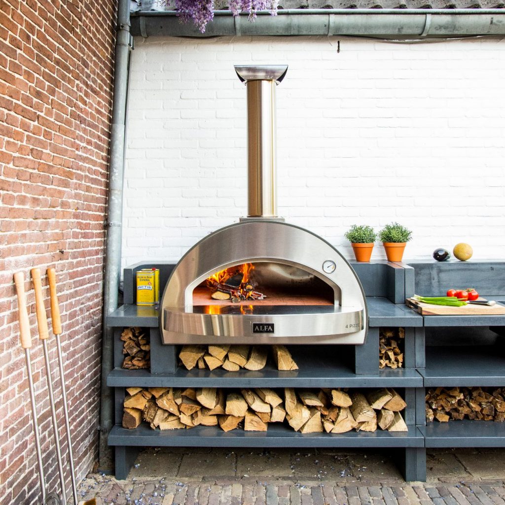 Alfa Living 4 Pizze Pizza Oven Luxury Outdoor Living